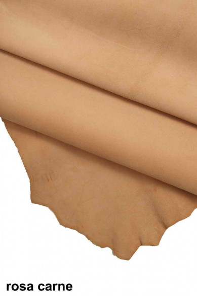 Pink/purple/orange/pink SUEDE LEATHER hide, super softskins velour and silky goatskin good writing temp suede