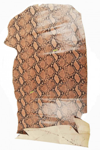 PELLE di PITONE stampato, vitello...