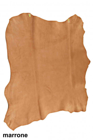 Orange/brown SUEDE LEATHER hide, super softskins velour and silky goatskin good writing temp suede