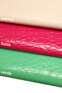 Pelle stampa COCCODRILLO,...