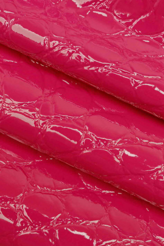 EMBOSSED CROCODILE leather hide...