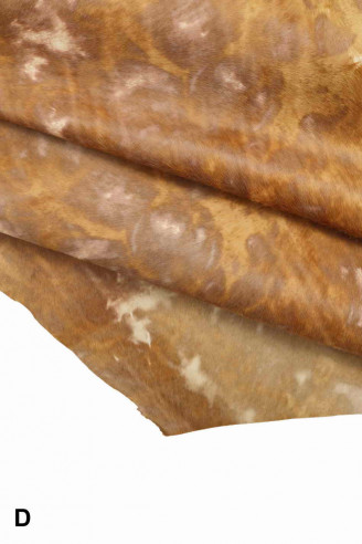 PELLE di CAVALLINO stampata pelle di...