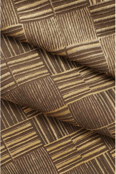 PELLE di CAVALLINO stampa geometrica pellame di cavallino stampa quadrati con righe, molto morbido, look sportivo