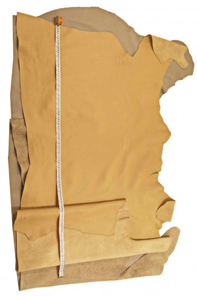 FULL GRAIN grey taupe pebble leather hide, grain printed cow, camel genuine Italian grainy embossed printed calfskin