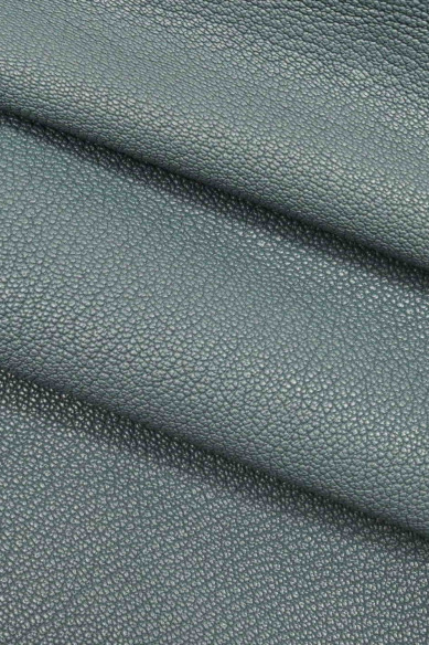 Italian leather, small grain print goat, semi-gloss, soft, sporty look, 3 colors available