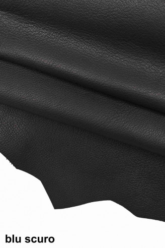 Italian leather, small grain print...