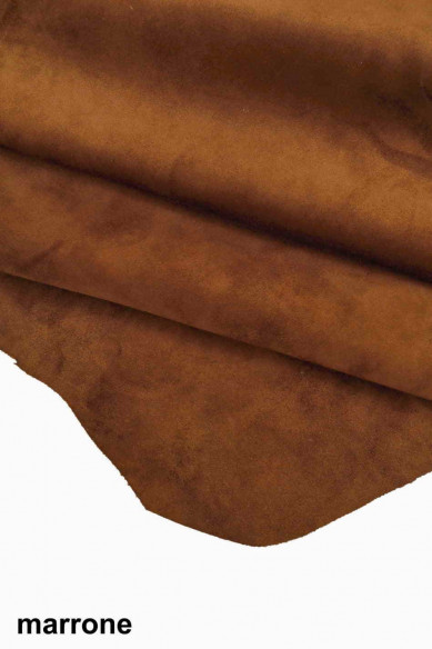 SUEDE calfskin leather pink/brown/turquoise colors soft quality velour leather for bags calf