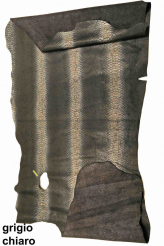 Italian HANDMADE SKIN black textured...