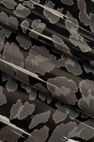 PELLE verniciata colore nero stampata...