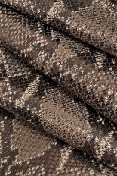 PELLI di PITONE colorato - Pellame di vitello stampa rettile disegno serpente rosso e grigio -laminato