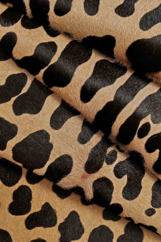 Von Tassel Tan Vintage / Leopard Printed Cow Hair