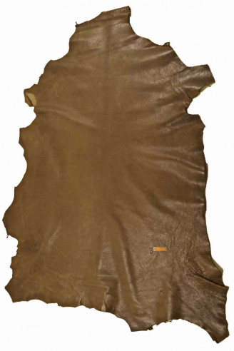 MUD PULL up sheepskin leather skin -...