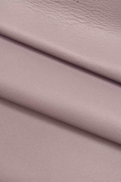 LILAC SHEEPSKIN, solid color lamb ivory, very soft lambskin and genuine silky hide italian leather for crafter