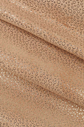 Pellame italiano, camoscio rosa con...