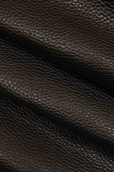 Pellame GRIGIO stampa grana DOLLARO, vitello semi lucido, sportivo, pelle morbida 1.2 - 1.4 mm