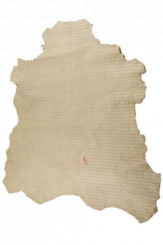 PELLAME STAMPA geometrica- camoscio...