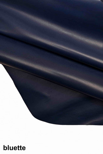 PREMIUM Full grain top Italian Calf Leather upholstery calfskin  bluette red brick colors cowhide genuine solid color