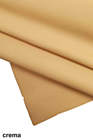 LEATHER for SEWING cream /white/taupe...