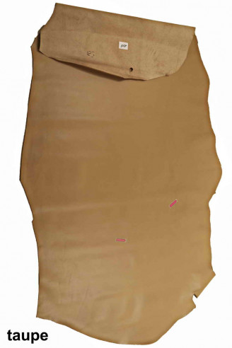 LEATHER for SEWING cream /white/taupe...