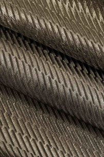 STEEL METAL hair on leather... 2