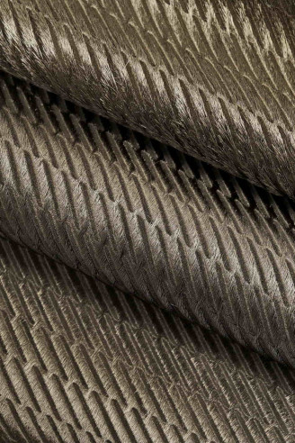 STEEL METAL hair on leather hide,...