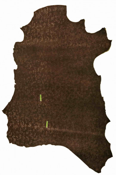 PELLE CAMOUFLAGE stampata laminata bordeaux con stampa mimetico ed effetto brillantinato, luminosa, un po' rigida*