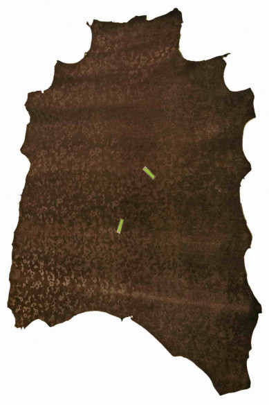 PELLE CAMOUFLAGE stampata laminata bordeaux con stampa mimetico ed effetto brillantinato, luminosa, un po' rigida*