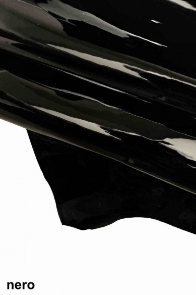 Grey/blue/black PATENT leather LACQUER skins goatskin calfskin cowhides shiny calf genuine italian hides for crafting