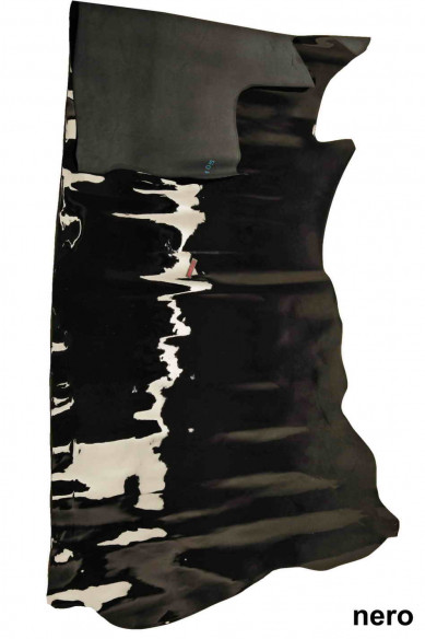 Grey/blue/black PATENT leather LACQUER skins goatskin calfskin cowhides shiny calf genuine italian hides for crafting