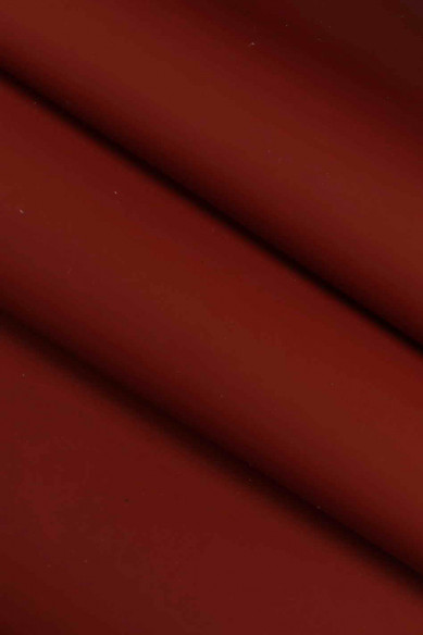 White/red matte leather skins calfskin cow rubbery hide cowhide stiff genuine italian calf hides leather for crafting