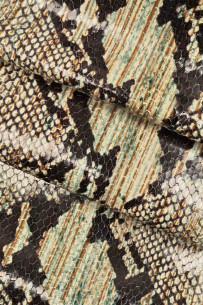 Pelle PITONE stampato su... 2