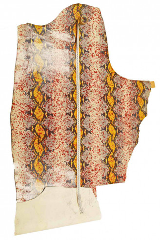 Stunning PYTHON leather hide,...