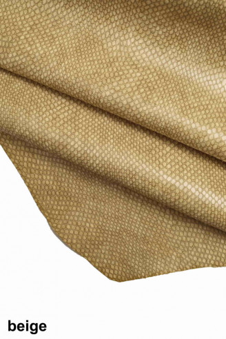 GENUINE leather hide CALFSKIN...