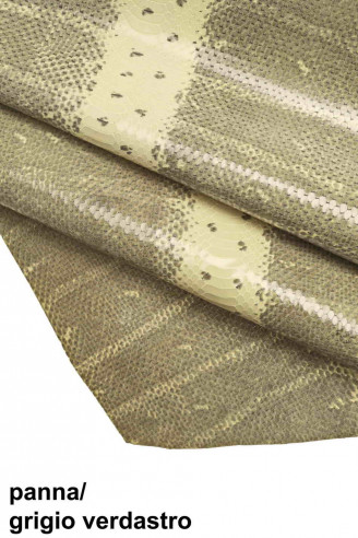 GENUINE leather hide CALFSKIN...