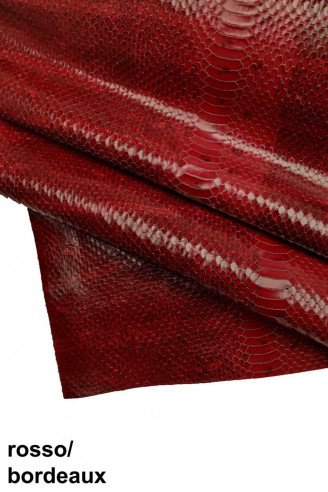 GENUINE leather hide CALFSKIN...