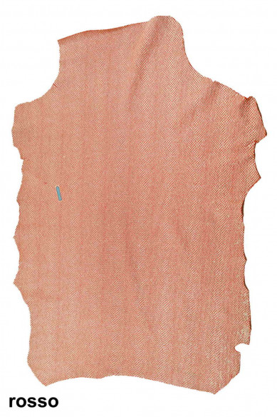 PELLE italiana, CAPRA metallizzata bianco e argento stampa quadratino e disegno reticolo, luminosa, molto morbida