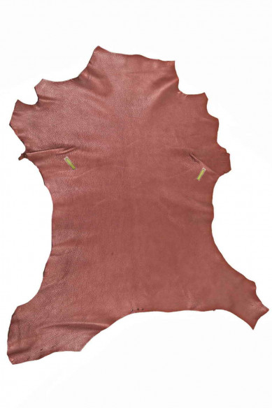 PELLE italiano, CAPRA laminata bordeaux con grana stampata, morbida, aspetto satinato, look sportivo/raffinato