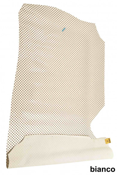 Genuine leather hide CALFSKIN PATENT cowhide embossed scales print calf raised polka dots engraved cow italian skin