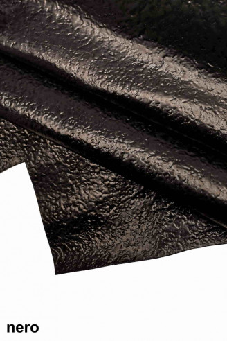 GENUINE LEATHER hide goatskin...