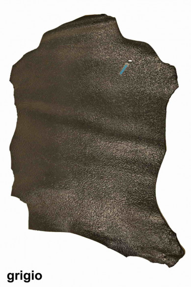 PELLE italiana, capra lucida effetto VERNICIATO con stampa simil-corteccia, rigida, look sportivo, in 4 colori