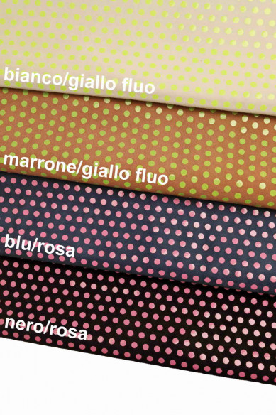 Genuine leather hide calfskin SUEDE cowhide white/brown/blue/black/pink/yellow textured polka dots cow print soft