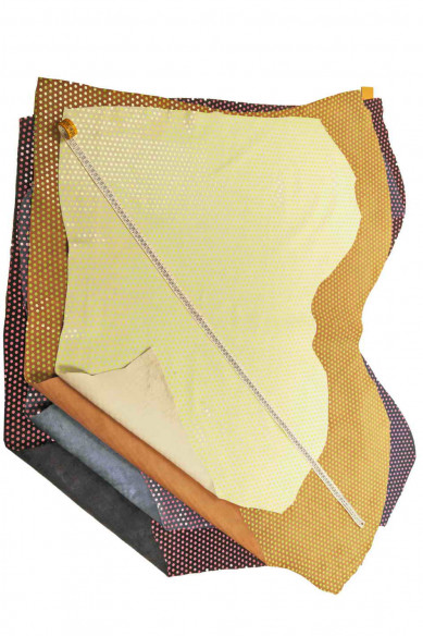 Genuine leather hide calfskin SUEDE cowhide white/brown/blue/black/pink/yellow textured polka dots cow print soft