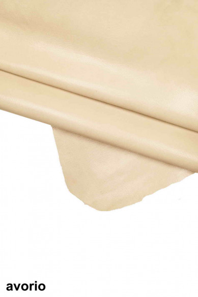 Green tan grey GOATSKIN MILLED pebble grain print goat grainy wrinkled genuine italian skins