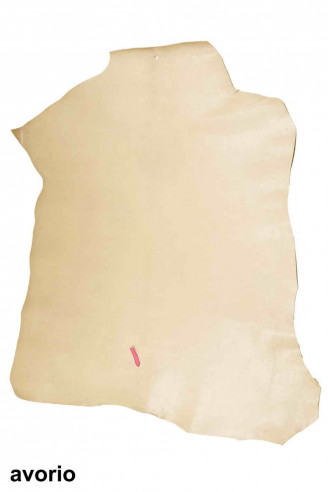 Green tan grey GOATSKIN MILLED pebble...