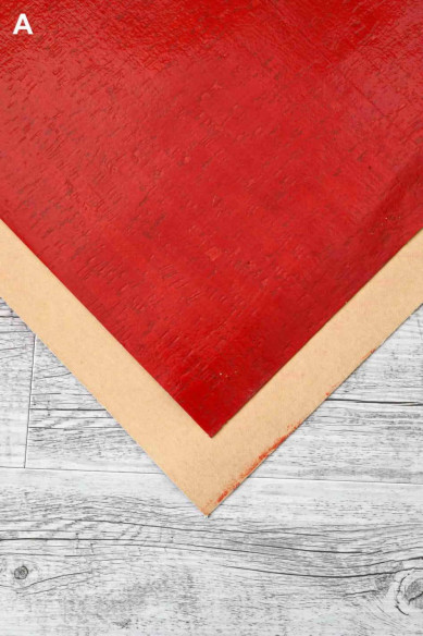 Fogli di SUGHERO naturale, made in Italy, noto come pelle vegana, disponibile in 2 colori