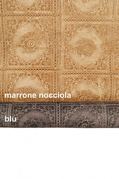 VITELLO STAMPATO vintage - pelle stampa quadri matt - pellame floreale sportivo