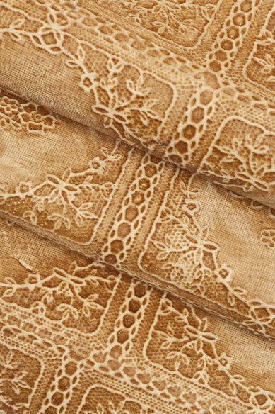 VITELLO STAMPATO vintage - pelle stampa quadri matt - pellame floreale sportivo