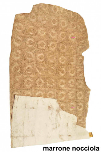 VITELLO STAMPATO vintage - pelle...