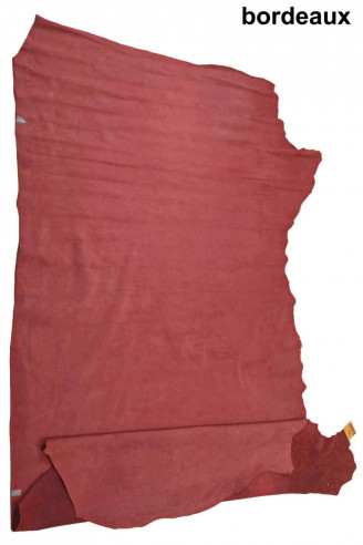 Burgundy green BROWN SUEDE leather...