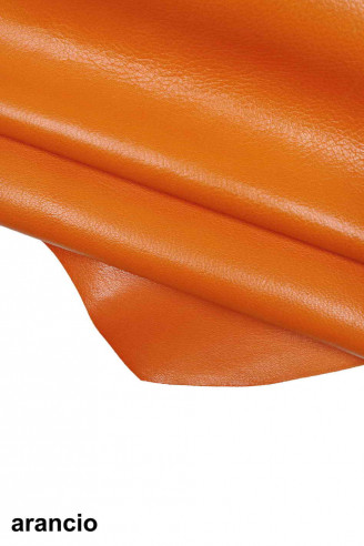 CAPRA tinta unita con GRANA - pelle...